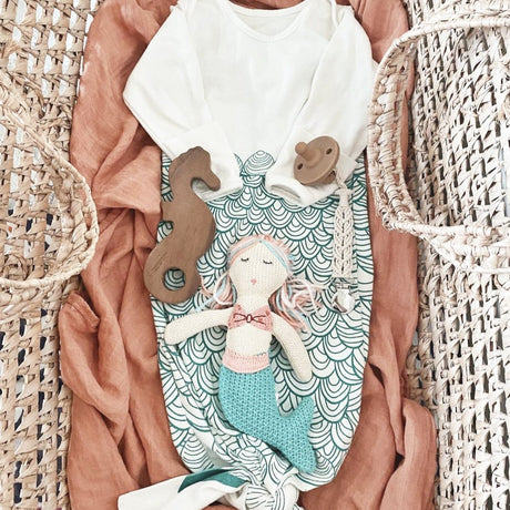 Mia Mermaid  Baby Rattle - HoneyBug 
