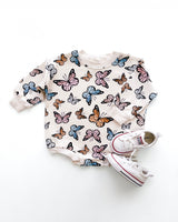 Bubble Romper | Butterflies - HoneyBug 
