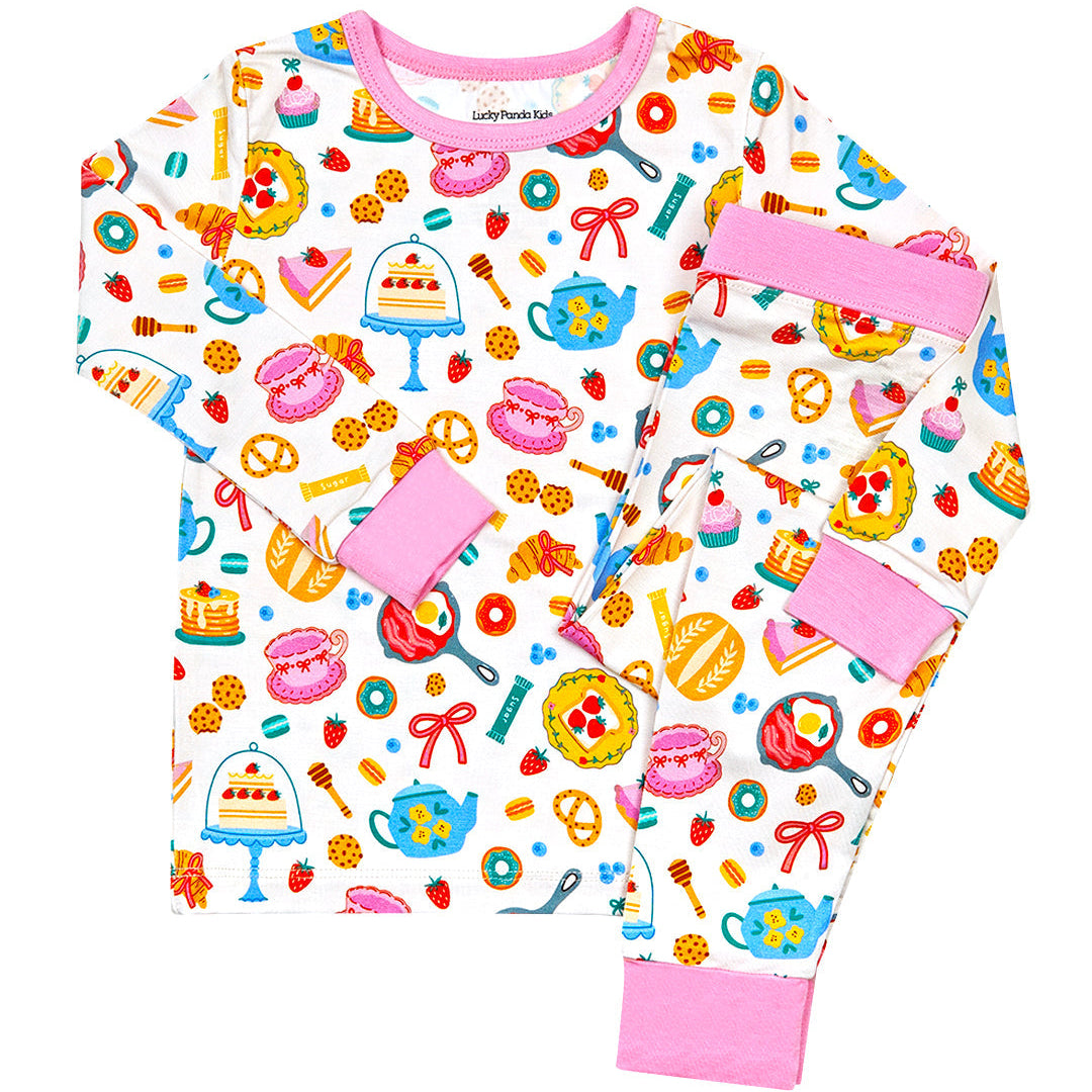 Bamboo Two Piece Set | Breakfast Whimsy