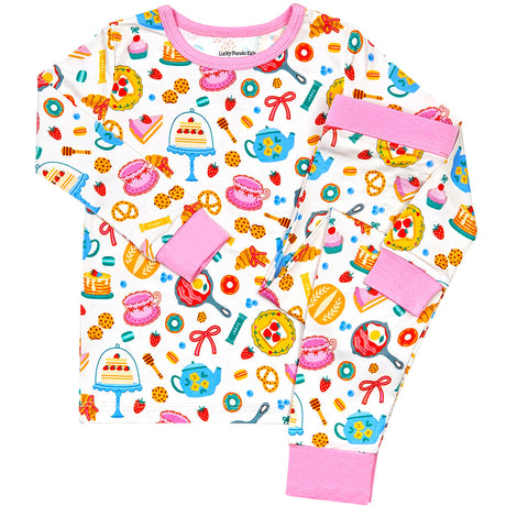 Bamboo Two Piece Set | Breakfast Whimsy