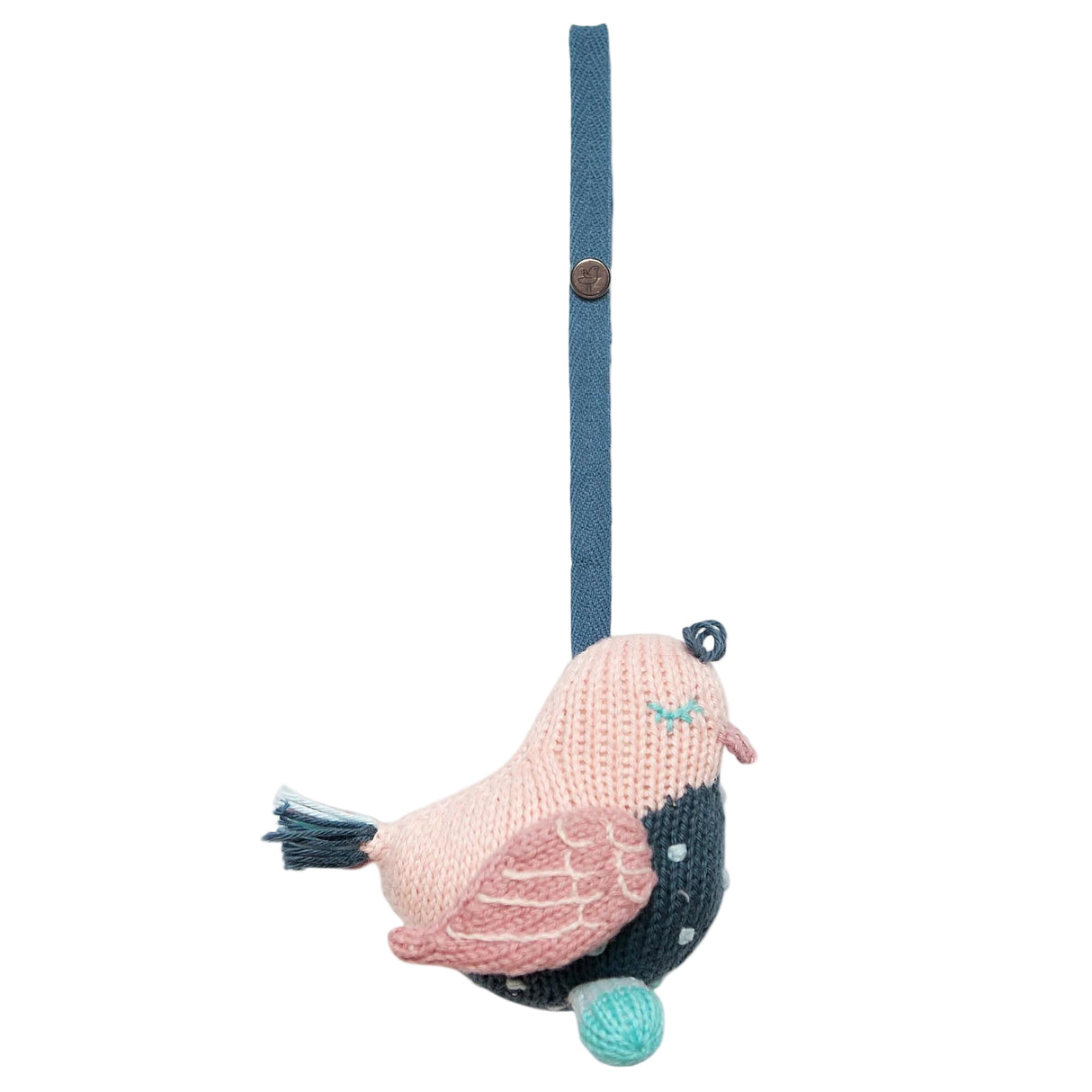 knit stroller toy | stella the sparrow