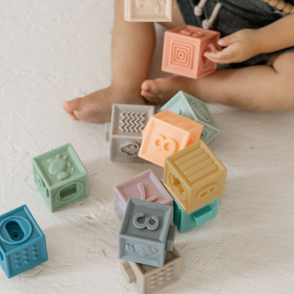 1-2-3's Silicone Blocks Set