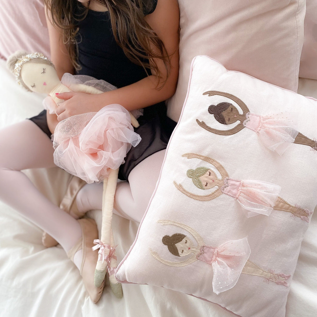 Ballet Lumbar Pillow - HoneyBug 