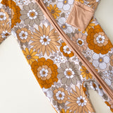 Bamboo Zip Romper | Petal Pop