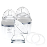 Haakaa Gen 3 Silicone Breast Pump and Bottle Pack 160 ml/6 oz - HoneyBug 