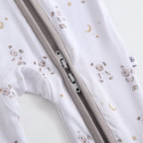 Little Lamb Zippered Baby Romper