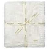 Chunky Knit Throw Blanket - Ivory - HoneyBug 