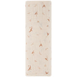 Cotton Muslin Swaddle Blanket - Pink Bird - HoneyBug 
