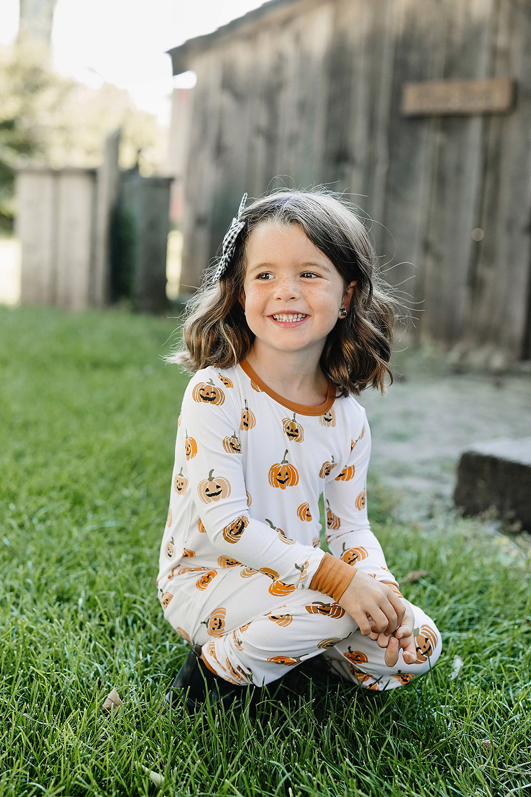 Pumpkins Bamboo Cozy Set - HoneyBug 