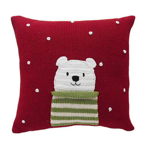 Polar Bear 10" Pillow