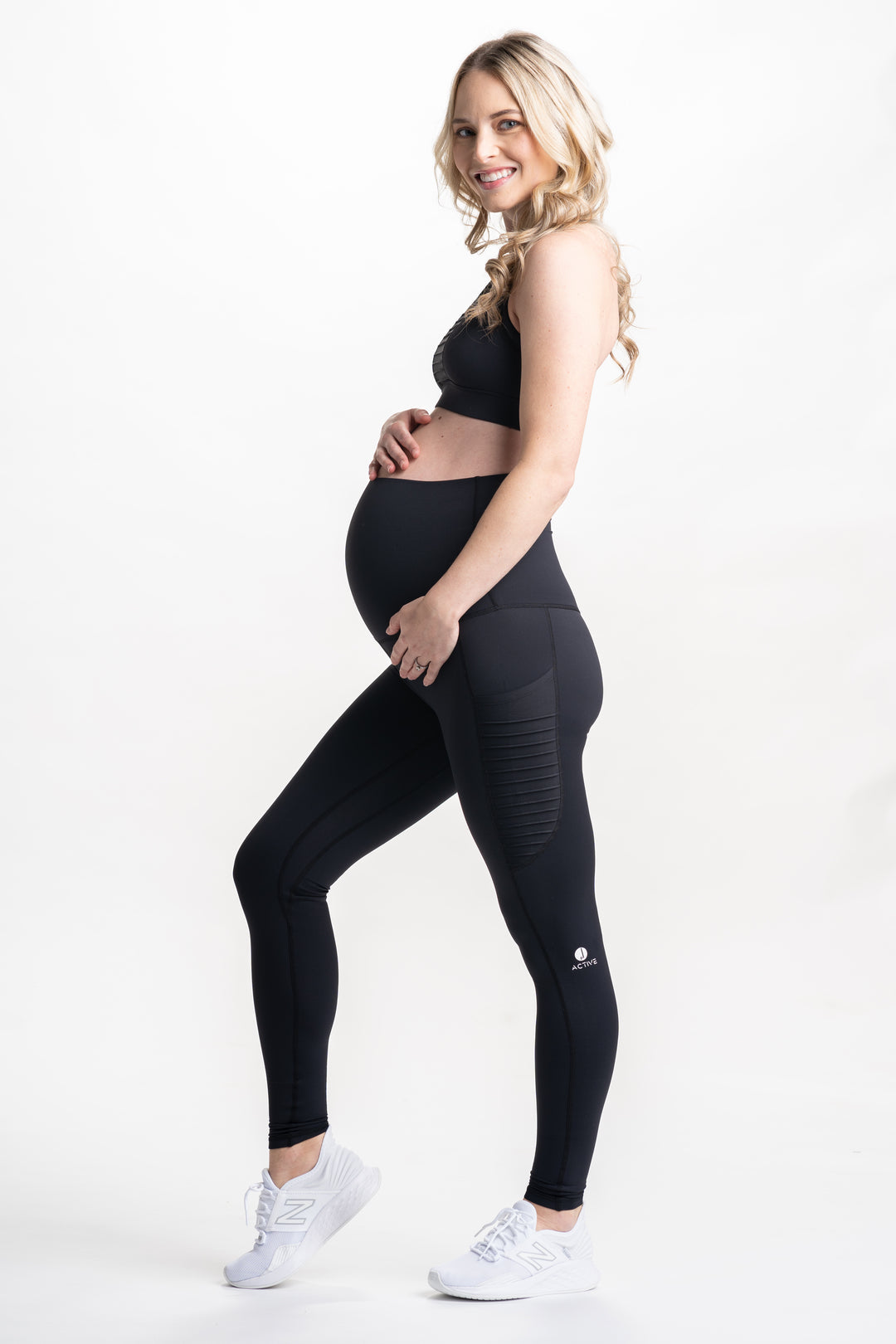 Kahina Maternity & Postpartum Leggings - HoneyBug 