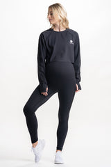 Kahina Pullover Maternity Postpartum Crop Top - HoneyBug 