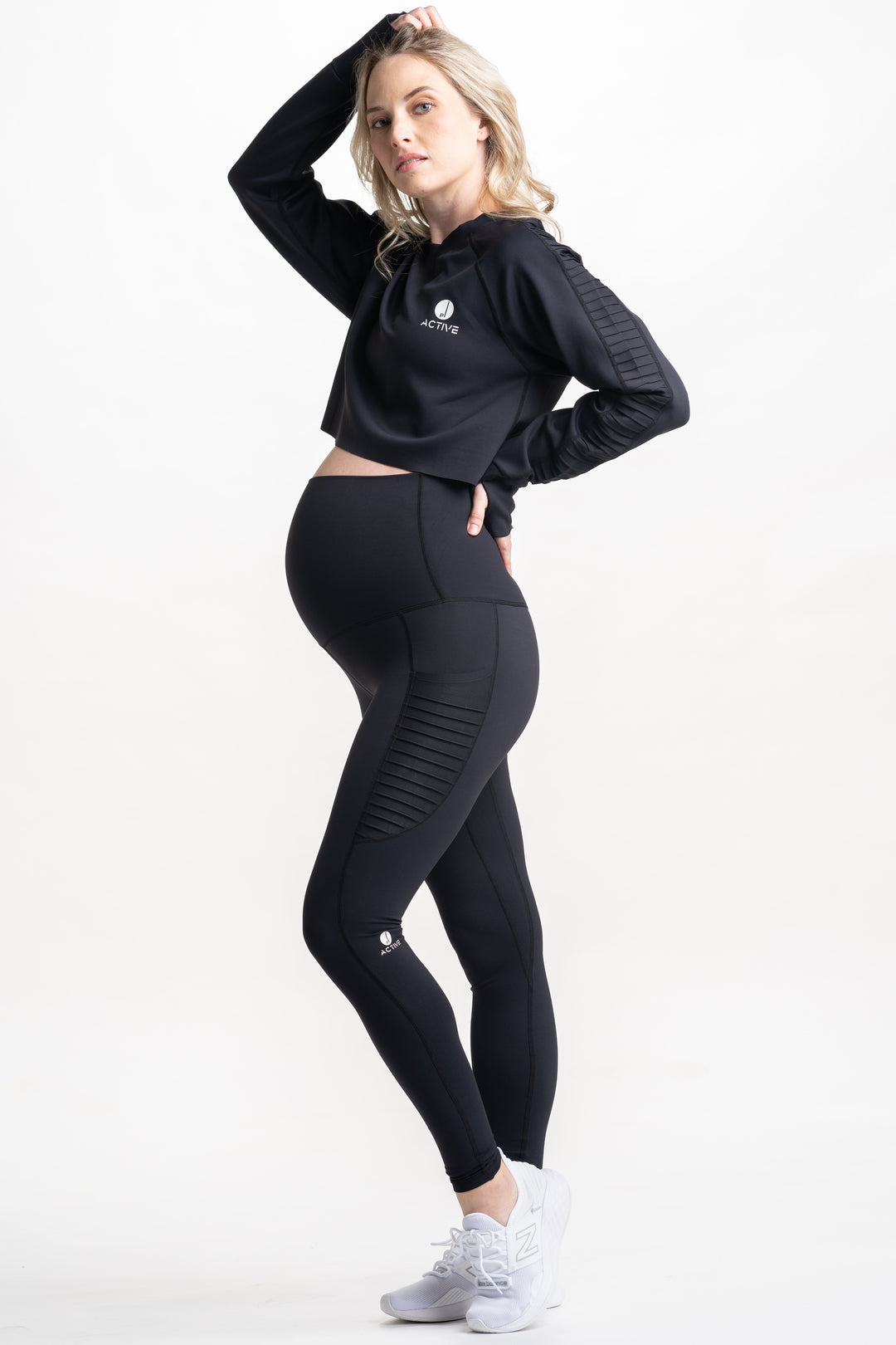 Kahina Pullover Maternity Postpartum Crop Top - HoneyBug 