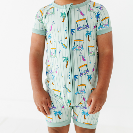 It's Fore O'Clock Somewhere Shorties - HoneyBug 