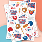 Home Run Tats - 50 temporary tattoos