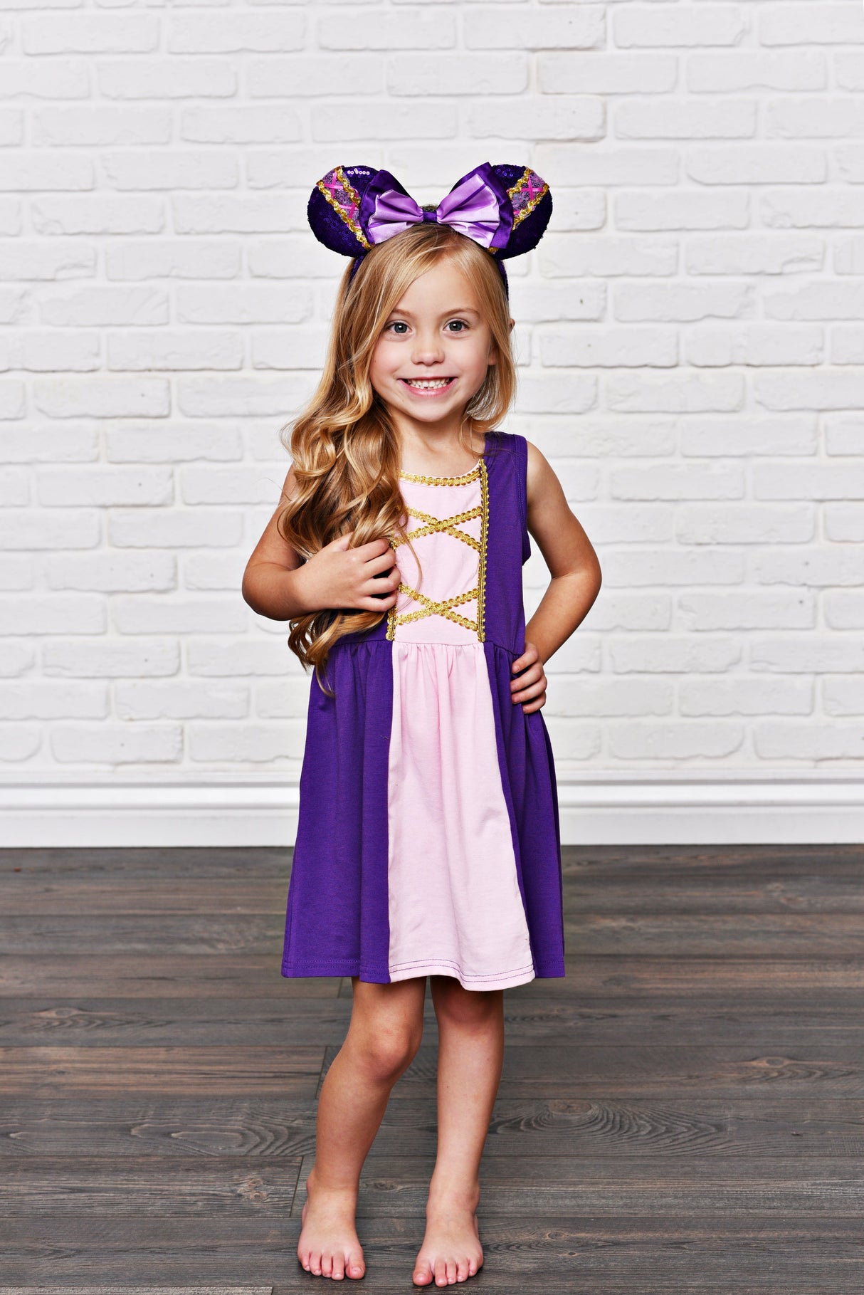 Let Down Your Hair Princess Dress - HoneyBug 