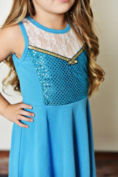 Ice Queen Dress - HoneyBug 