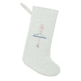 Monogrammed Ballerina Stocking - HoneyBug 