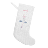 Monogrammed Ballerina Stocking - HoneyBug 