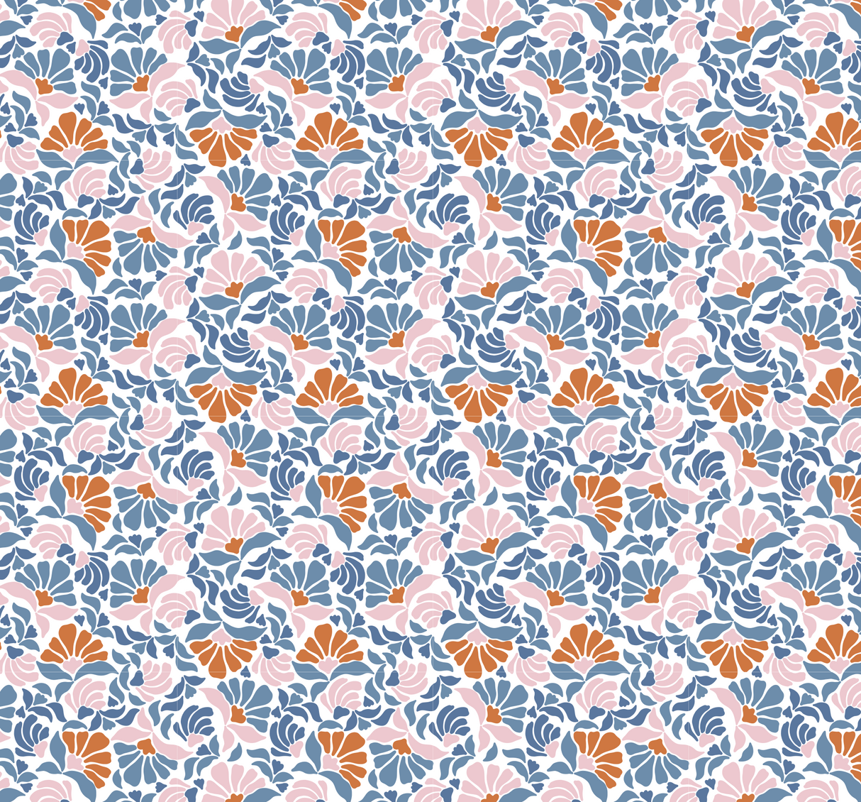 Alden Girls' Pajama Pant Set - Autumn Blooms - HoneyBug 