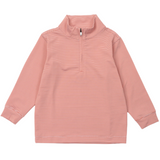 Sam Quarter Zip Pullover by LH Sport - Orange Stripes - HoneyBug 