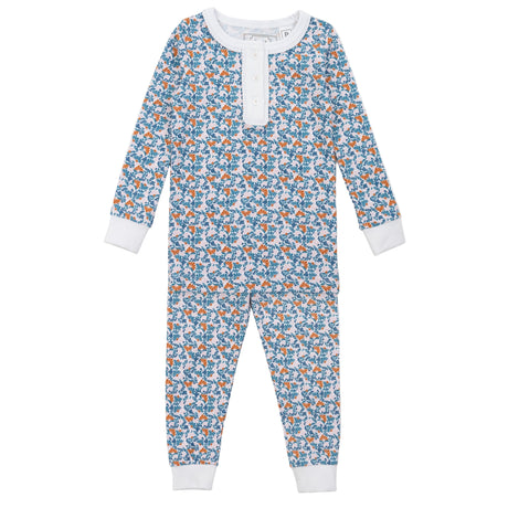 Alden Girls' Pajama Pant Set - Autumn Blooms - HoneyBug 