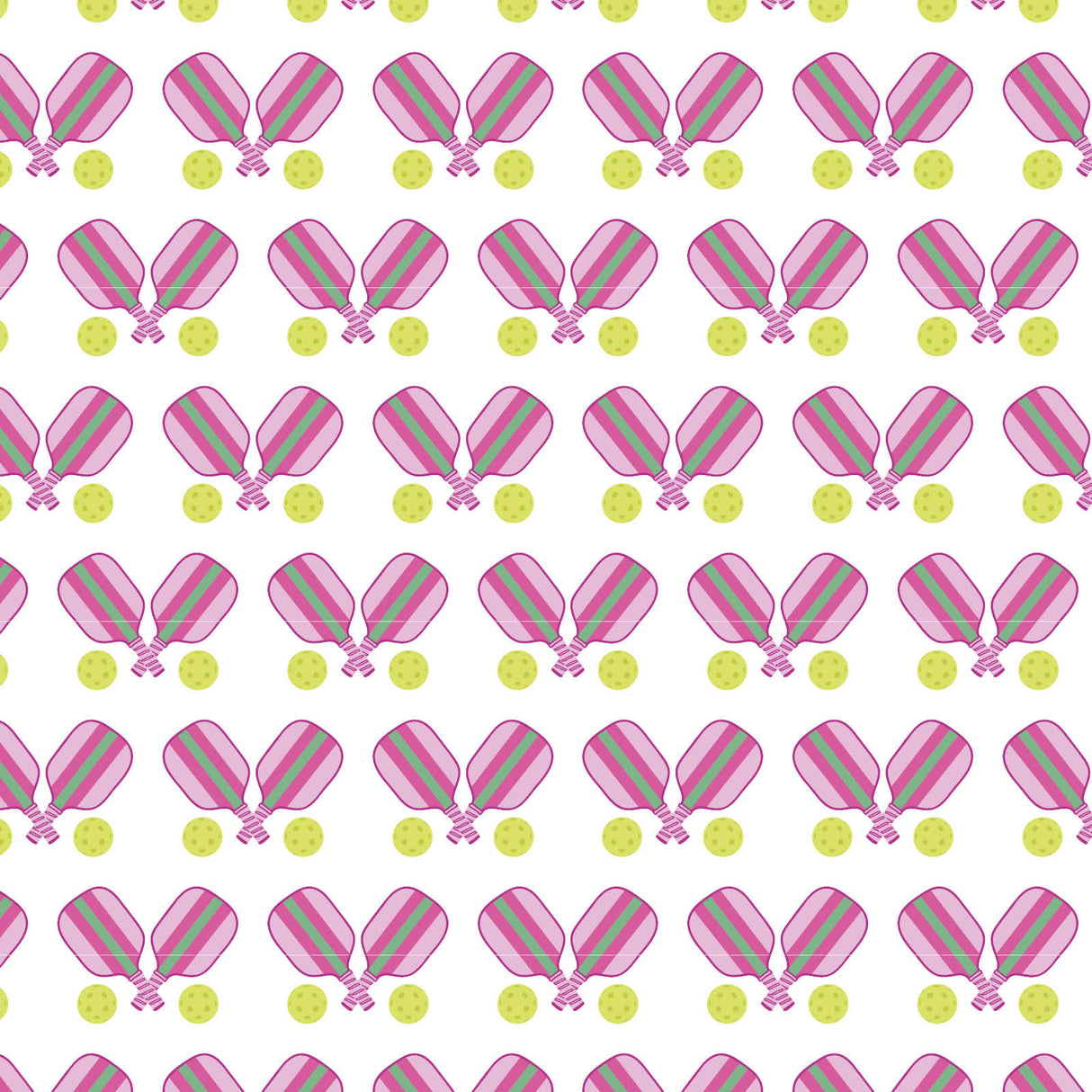 Melanie Women's Pajama Jogger Pant Set - Pickleball Pink - HoneyBug 