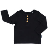 HENLEY LONG SLEEVE- Midnight - HoneyBug 