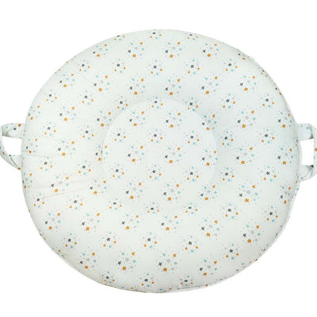 Lunar Gray Floor Cushion - HoneyBug 