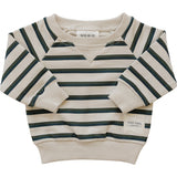 Stay Cool Striped Crewneck - HoneyBug 