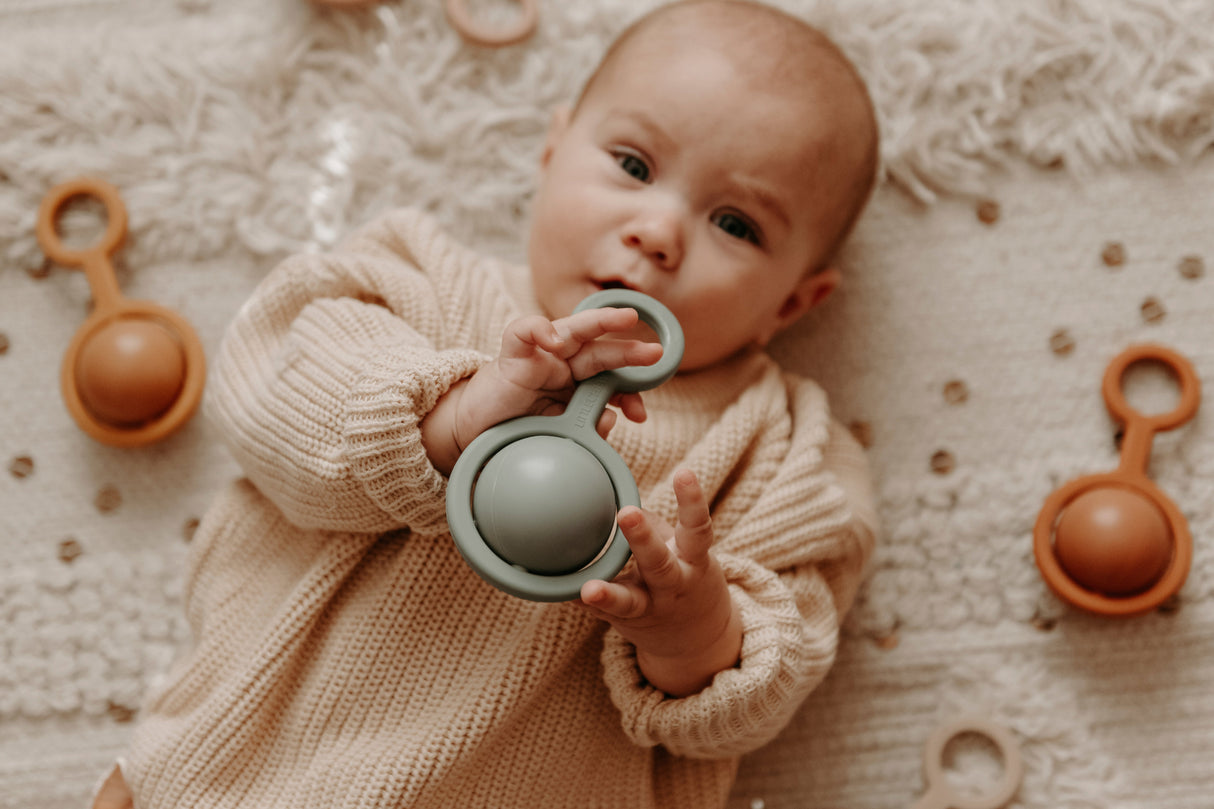 Rattle Toy  - Ora | Peony - HoneyBug 