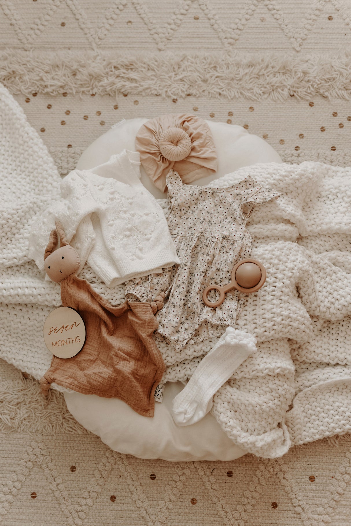 Rattle Toy  - Ora | Peony - HoneyBug 