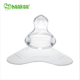 Haakaa Silicone Breastfeeding Nipple Shield with Orthodontic Nipple, 1 PK - HoneyBug 