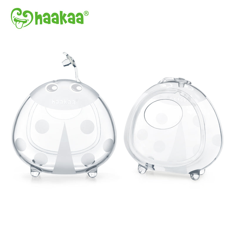 Haakaa Ladybug Silicone Milk Collector 2.5 oz/75 ml - HoneyBug 
