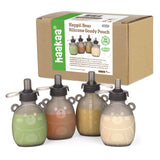 Haakaa Happii Bear Silicone Goody Pouch 6 oz - HoneyBug 