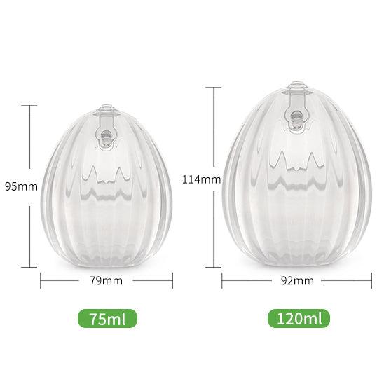 Haakaa Shell Wearable Silicone Breast Pump - HoneyBug 