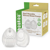 Haakaa Shell Wearable Silicone Breast Pump - HoneyBug 