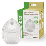 Haakaa Shell Wearable Silicone Breast Pump - HoneyBug 