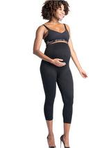 Mom's Night Out Crop Maternity Leggings - HoneyBug 