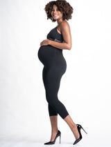 Mom's Night Out Crop Maternity Leggings - HoneyBug 
