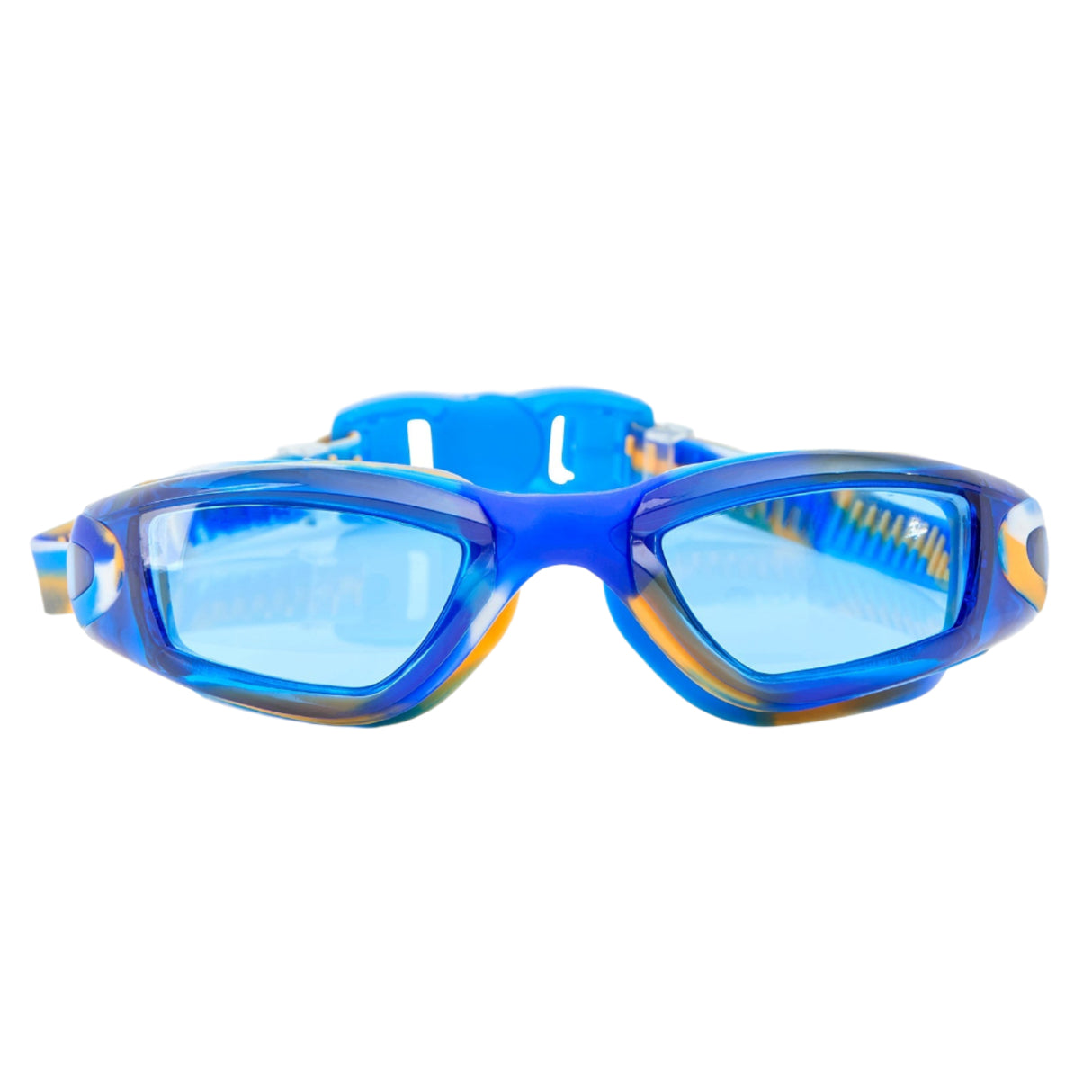 Candy Corn Cobalt Salt Water Taffy Kids' Swim Goggles - HoneyBug 