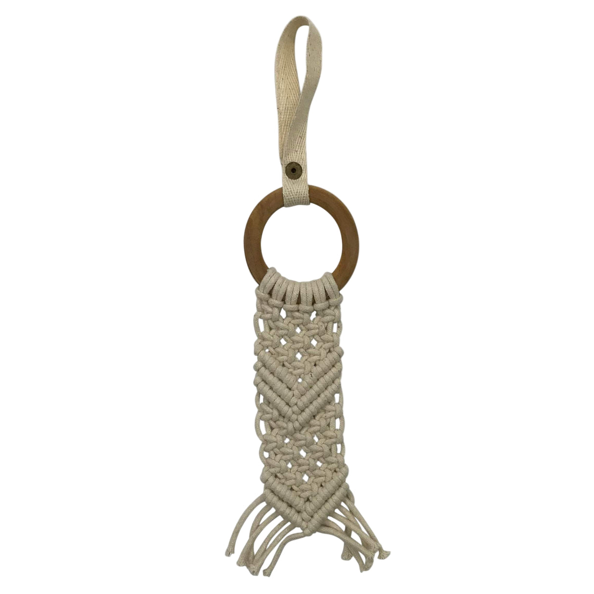 all-in-one toy | macrame chevron - HoneyBug 