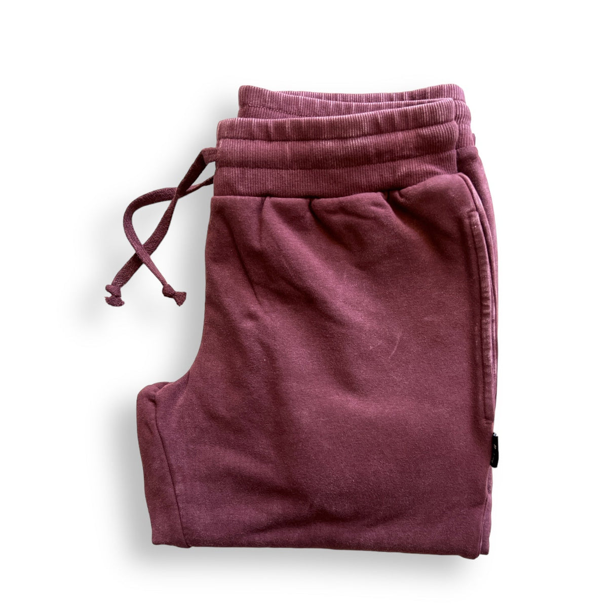 MAMA JOGGERS- Oxblood Snow Wash - HoneyBug 
