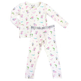 Mermaid Bamboo Kids Pajamas - HoneyBug 