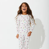 Mermaid Bamboo Kids Pajamas - HoneyBug 