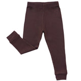 BAMBOO RIB LEGGINGS- Black Cherry - HoneyBug 