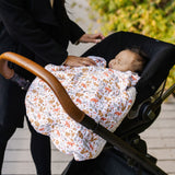 Cotton Muslin Baby Quilt - Fall Friends - HoneyBug 