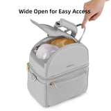 Breastmilk Cooler Bag with Detachable Insulation Box Set