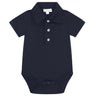 Navy Boy Short Sleeve Onesie - HoneyBug 