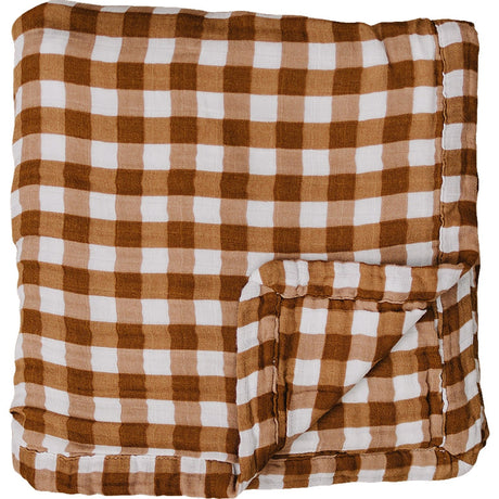 Gingham Muslin Quilt - HoneyBug 
